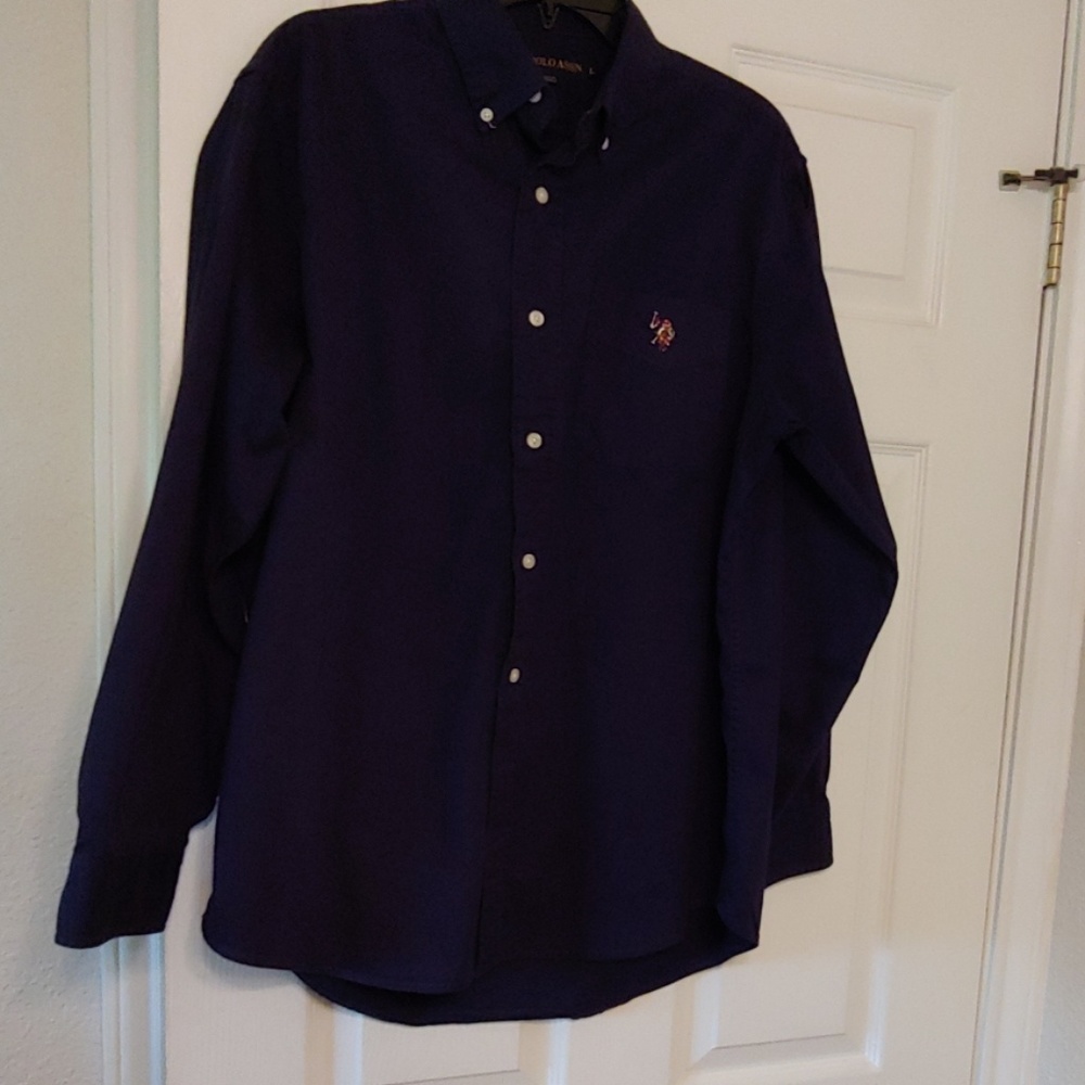 Men long sleeve Polo shirt